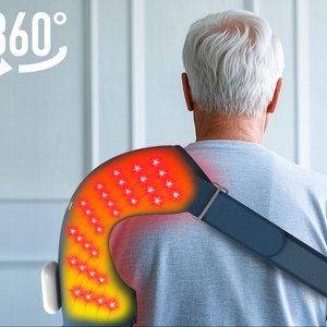 Red light therapy shoulders straps